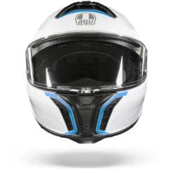 AGV Tourmodular Multi Mplk Frequency Licht Grijs Blauw Systeemhelm -Scorpion Winkel AGV Tourmodular Multi Mplk Frequency Light Grey Blue.01