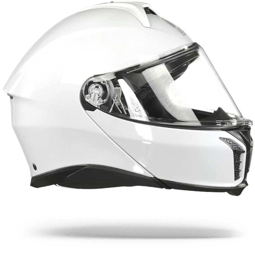 AGV Tourmodular Solid Stelvio Wit Systeemhelm 2 AGV Tourmodular Solid Stelvio Wit Systeemhelm - Afbeelding 2