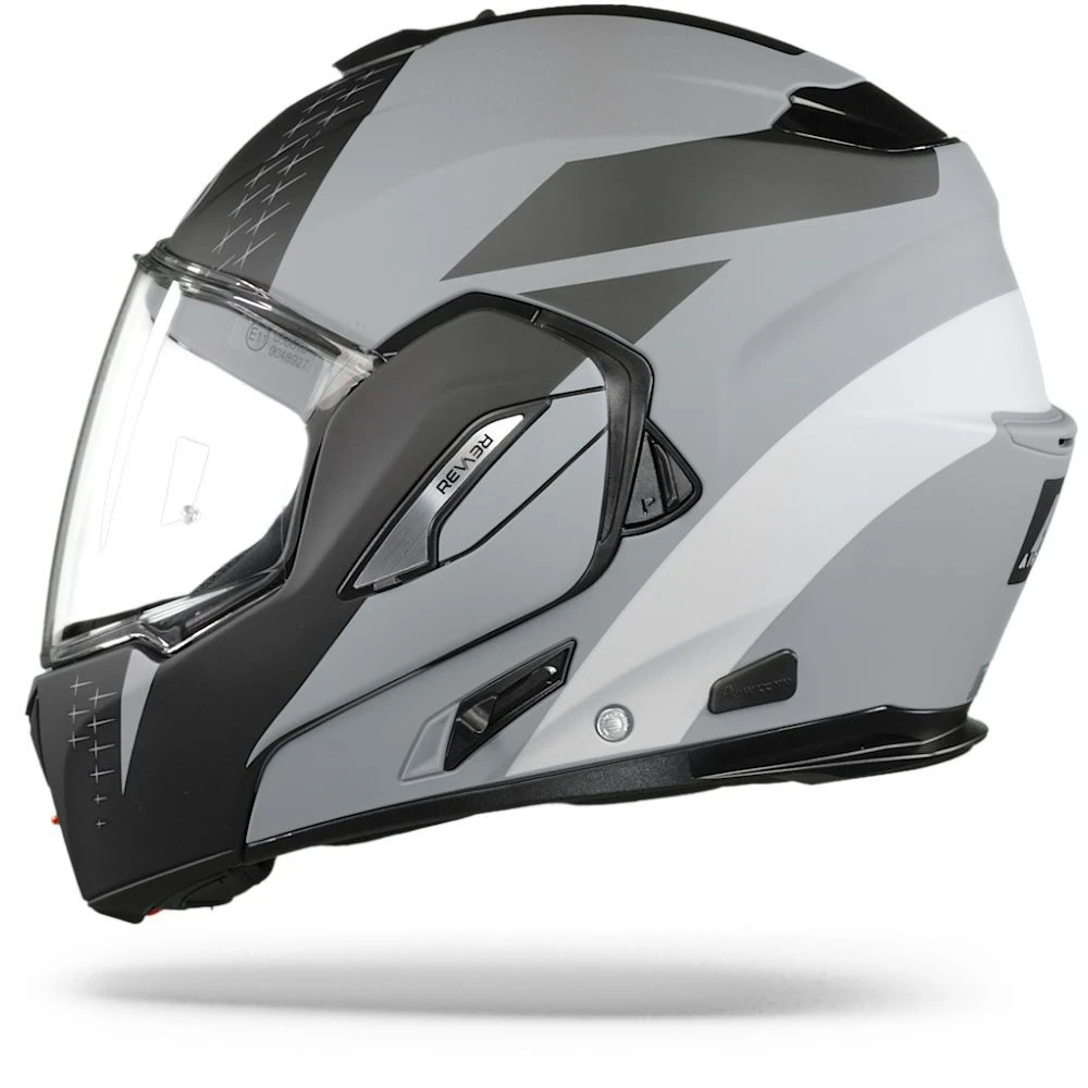 Airoh Rev 19 Leaden Antraciet Mat Systeemhelm 3 Airoh Rev 19 Leaden Antraciet Mat Systeemhelm - Afbeelding 3