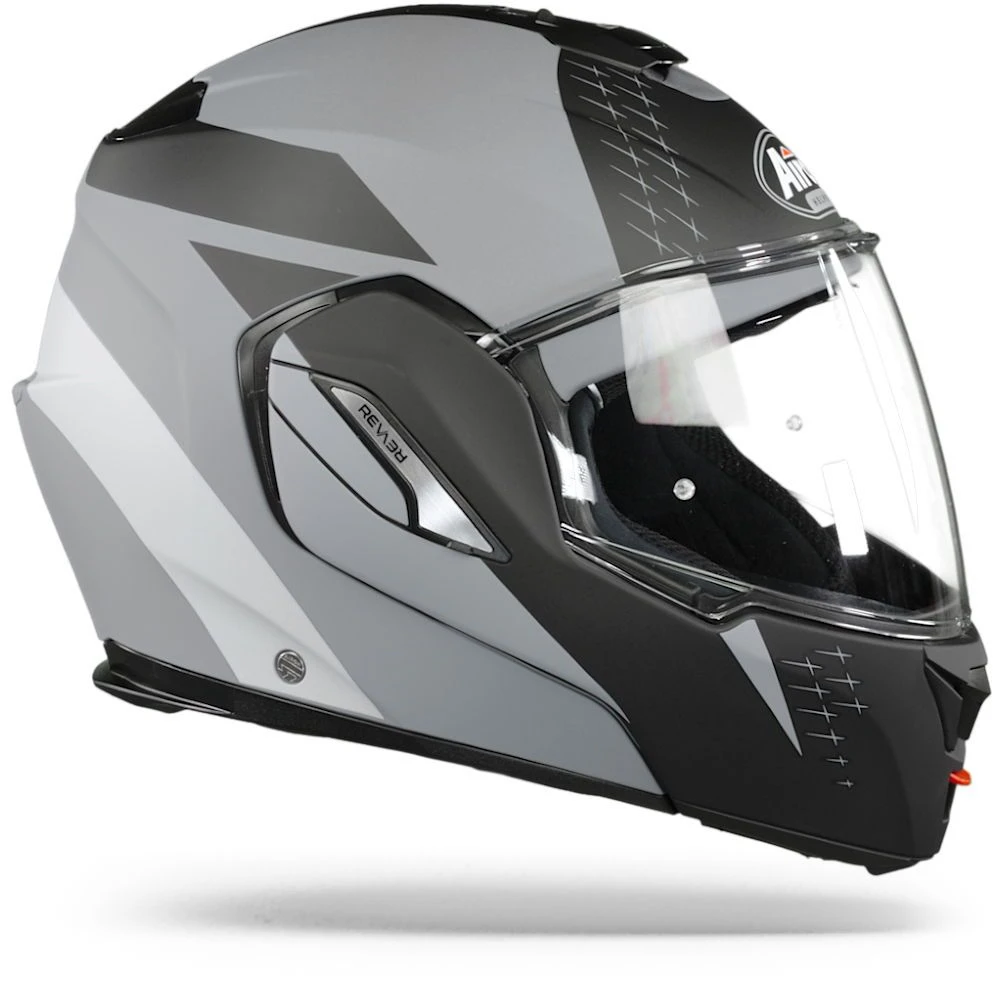 Airoh Rev 19 Leaden Antraciet Mat Systeemhelm 2 Airoh Rev 19 Leaden Antraciet Mat Systeemhelm - Afbeelding 2