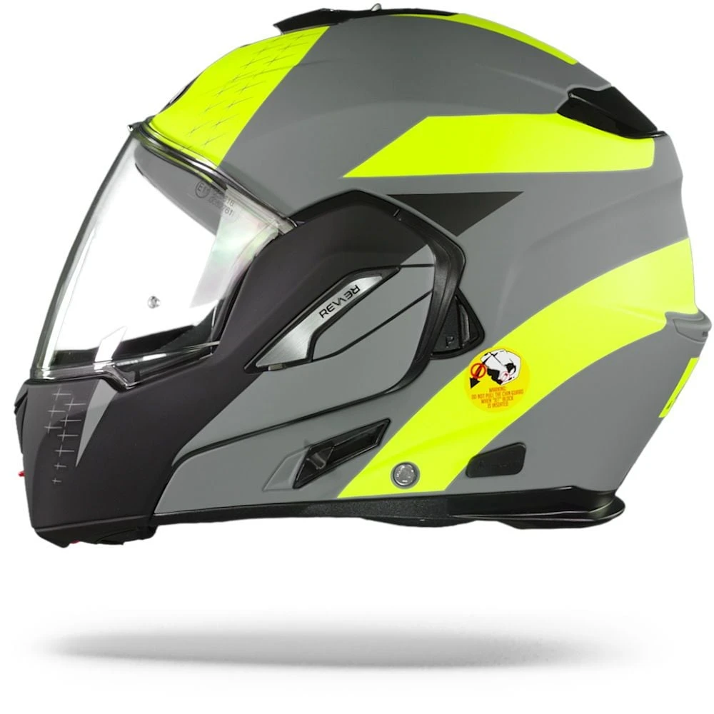 Airoh Rev 19 Leaden Geel Mat Systeemhelm 3 Airoh Rev 19 Leaden Geel Mat Systeemhelm - Afbeelding 3