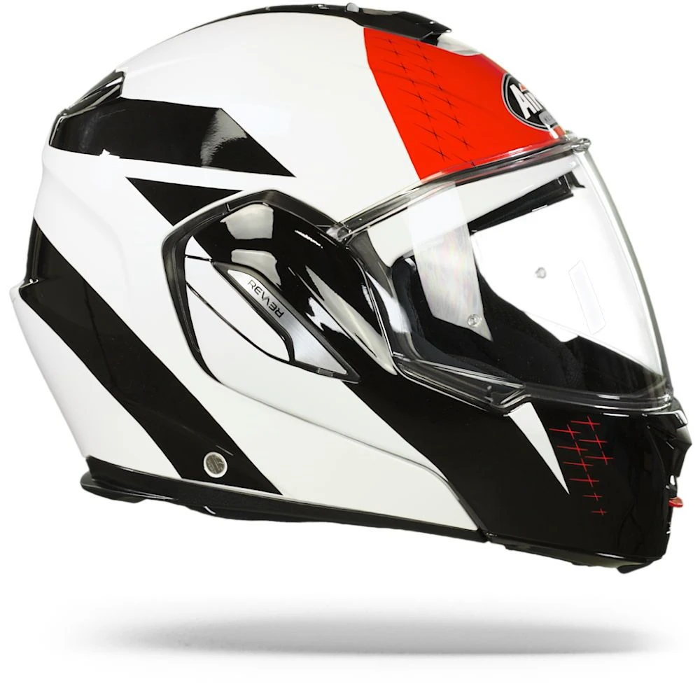 Airoh Rev 19 Leaden Rood Glanzend Systeemhelm 5 Airoh Rev 19 Leaden Rood Glanzend Systeemhelm - Afbeelding 5