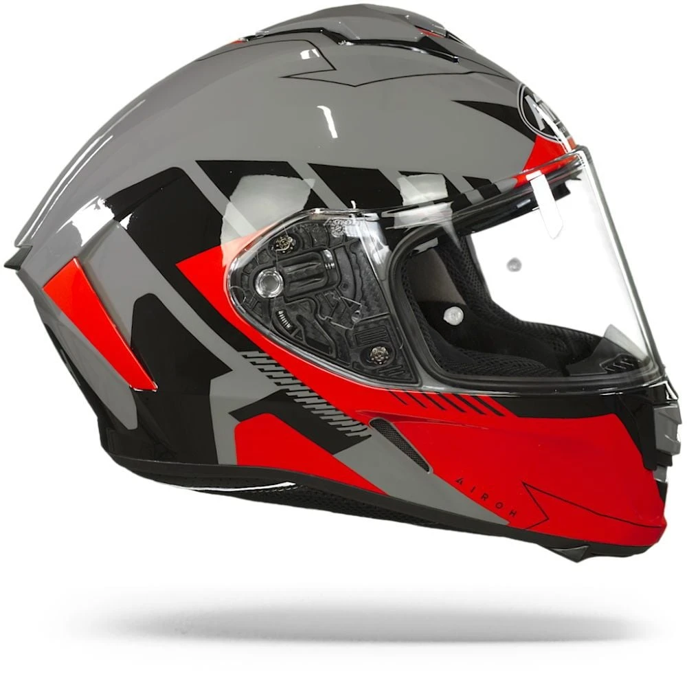 Airoh Spark Rise Zwart Rood Integraalhelm 4 Airoh Spark Rise Zwart Rood Integraalhelm - Afbeelding 4