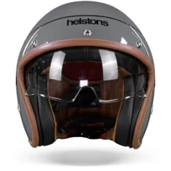 Helstons Corporate Carbon Fiber Grijs Jethelm -Scorpion Winkel HelstonsCorporateGrey.01