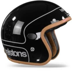 Helstons Corporate Carbon Fiber Black Jethelm