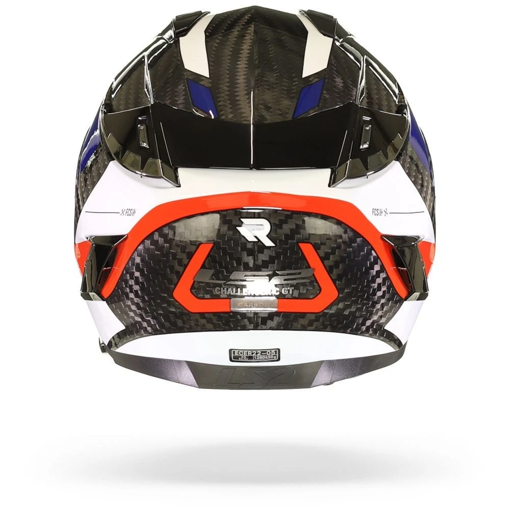 LS2 FF327 Challenger Ct2 Alloy Wit Blauw Rood Integraalhelm 4 LS2 FF327 Challenger Ct2 Alloy Wit Blauw Rood Integraalhelm - Afbeelding 4