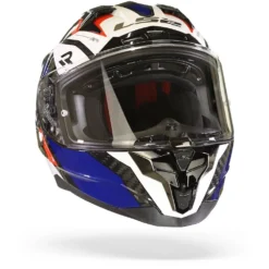 LS2 FF327 Challenger Ct2 Alloy Wit Blauw Rood Integraalhelm