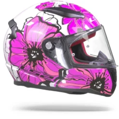 LS2 FF353 Rapid Poppies Roze Integraalhelm 8 LS2 FF353 Rapid Poppies Roze Integraalhelm -Scorpion Winkel Ls2ff353rapidpoppies.29