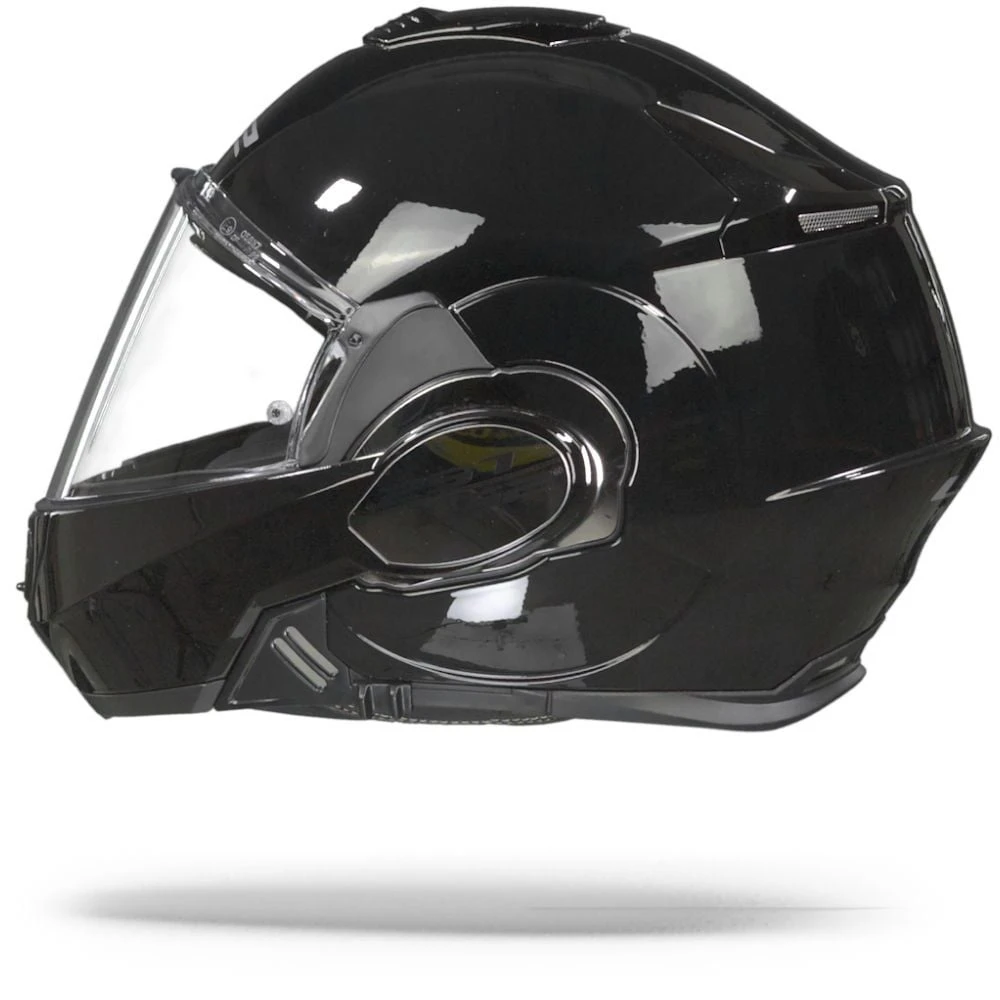 LS2 FF399 Valiant Single Mono Glans Zwart Systeemhelm 6 LS2 FF399 Valiant Single Mono Glans Zwart Systeemhelm - Afbeelding 6