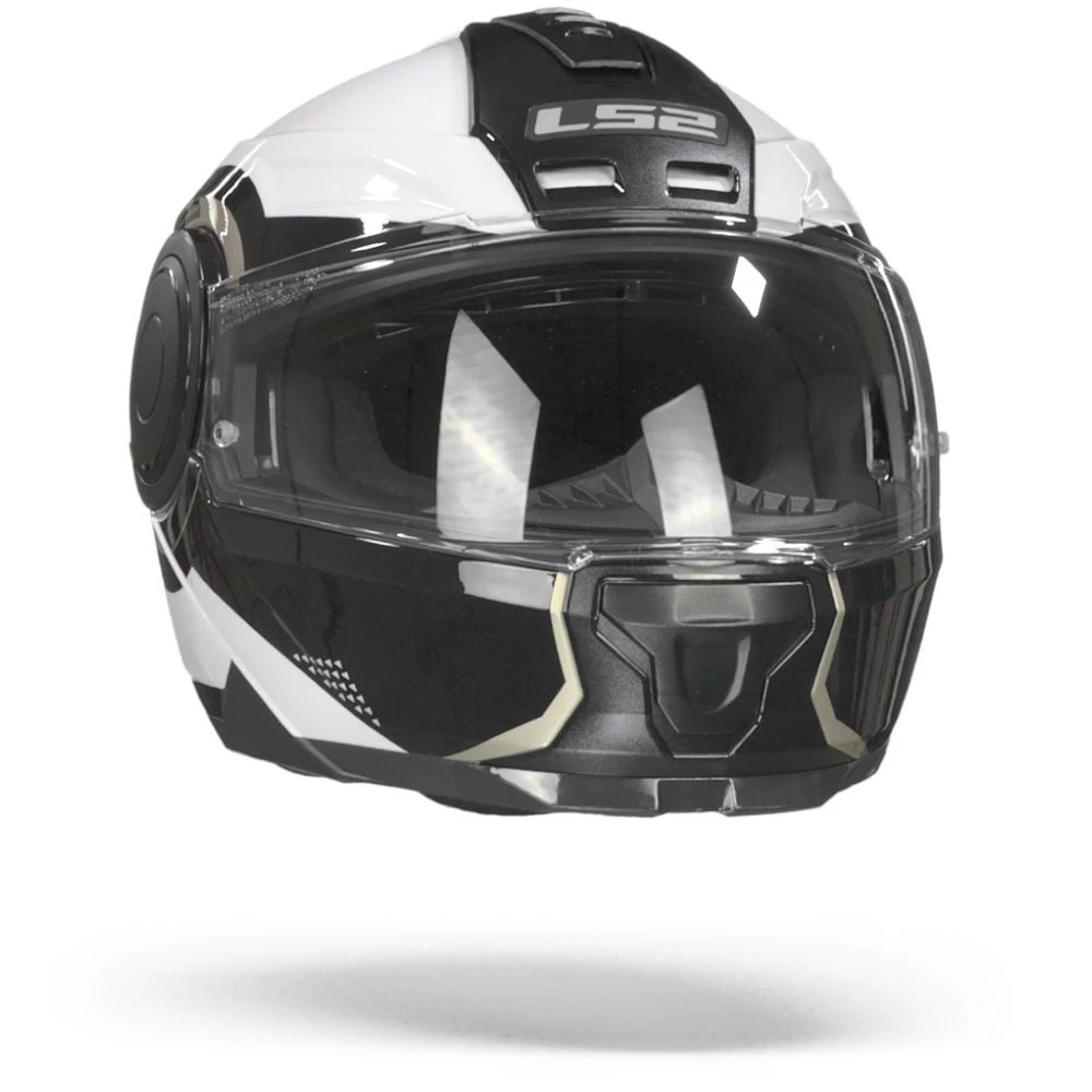 LS2 FF902 Scope Arch Glans Wit Titanium Systeemhelm 6 LS2 FF902 Scope Arch Glans Wit Titanium Systeemhelm - Afbeelding 6