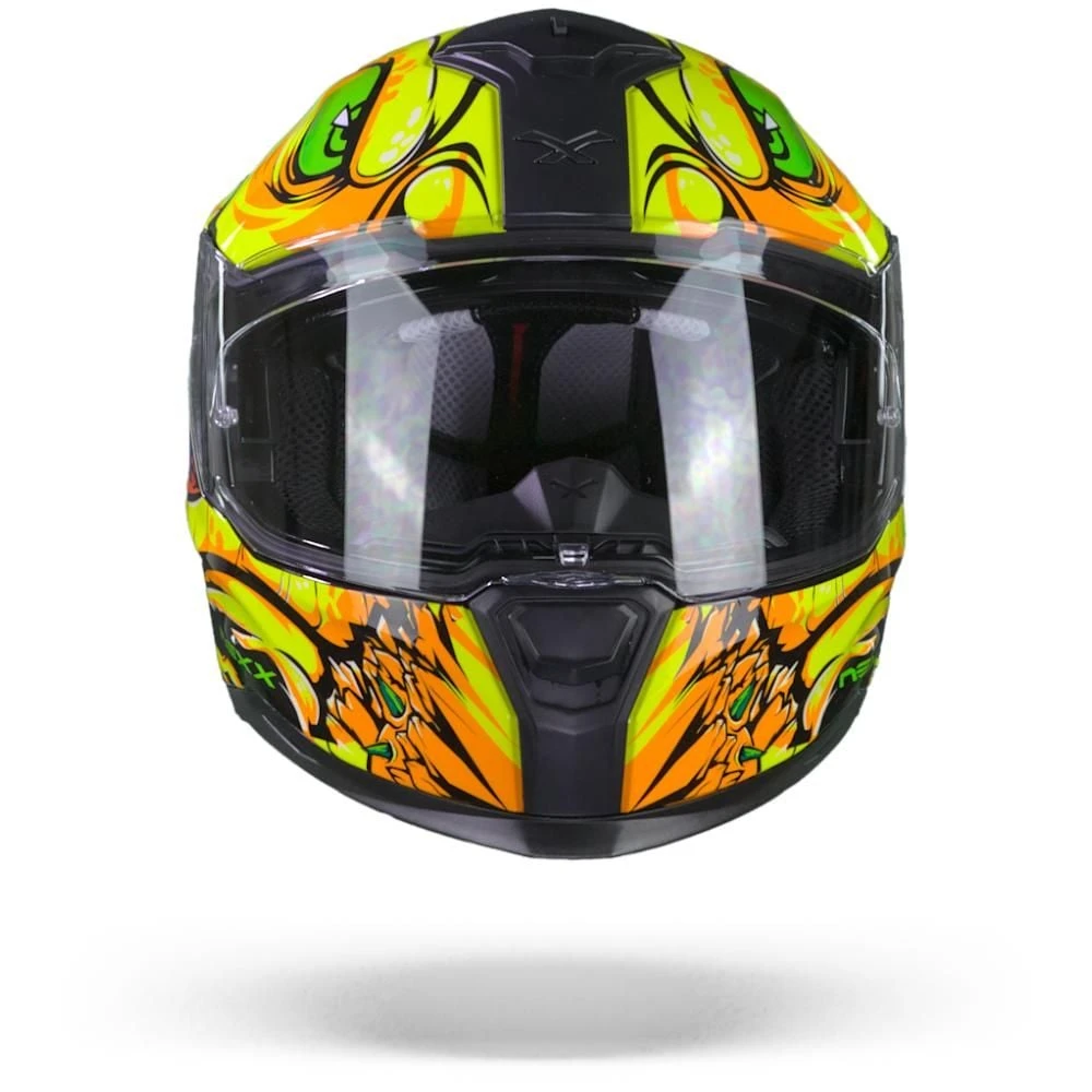 Nexx SX.100R Abisal Geel Blauw Integraalhelm 6 Nexx SX.100R Abisal Geel Blauw Integraalhelm - Afbeelding 6