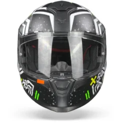 Nexx SX.100 Enigma Zwart Wit Mat Integraalhelm -Scorpion Winkel Nexxsx.100enigmablack whitematt.01