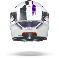 Nexx SX.100R Gridline Wit Blauw Mat Integraalhelm -Scorpion Winkel Nexxsx.100rgridlinewhitebluematt.19