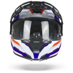 Nexx X.Vilijord Continental Wit Blauw Rood Systeemhelm