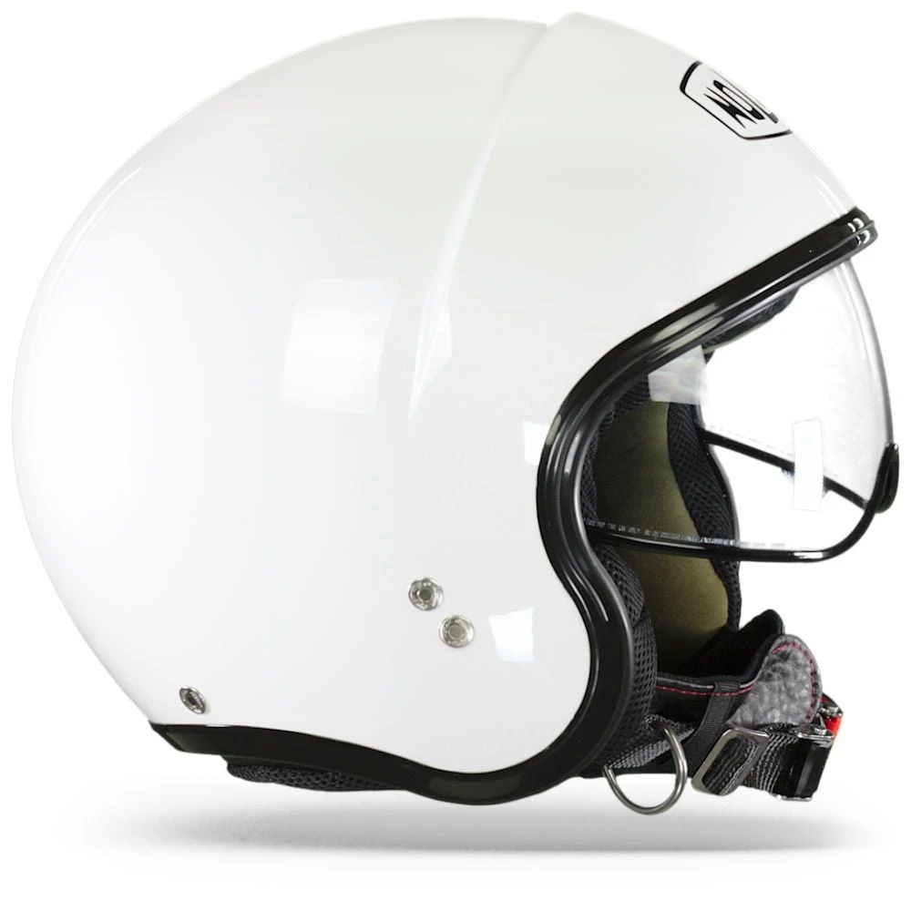 Nolan N21 Classic 005 Metal Wit Jethelm 4 Nolan N21 Classic 005 Metal Wit Jethelm - Afbeelding 4