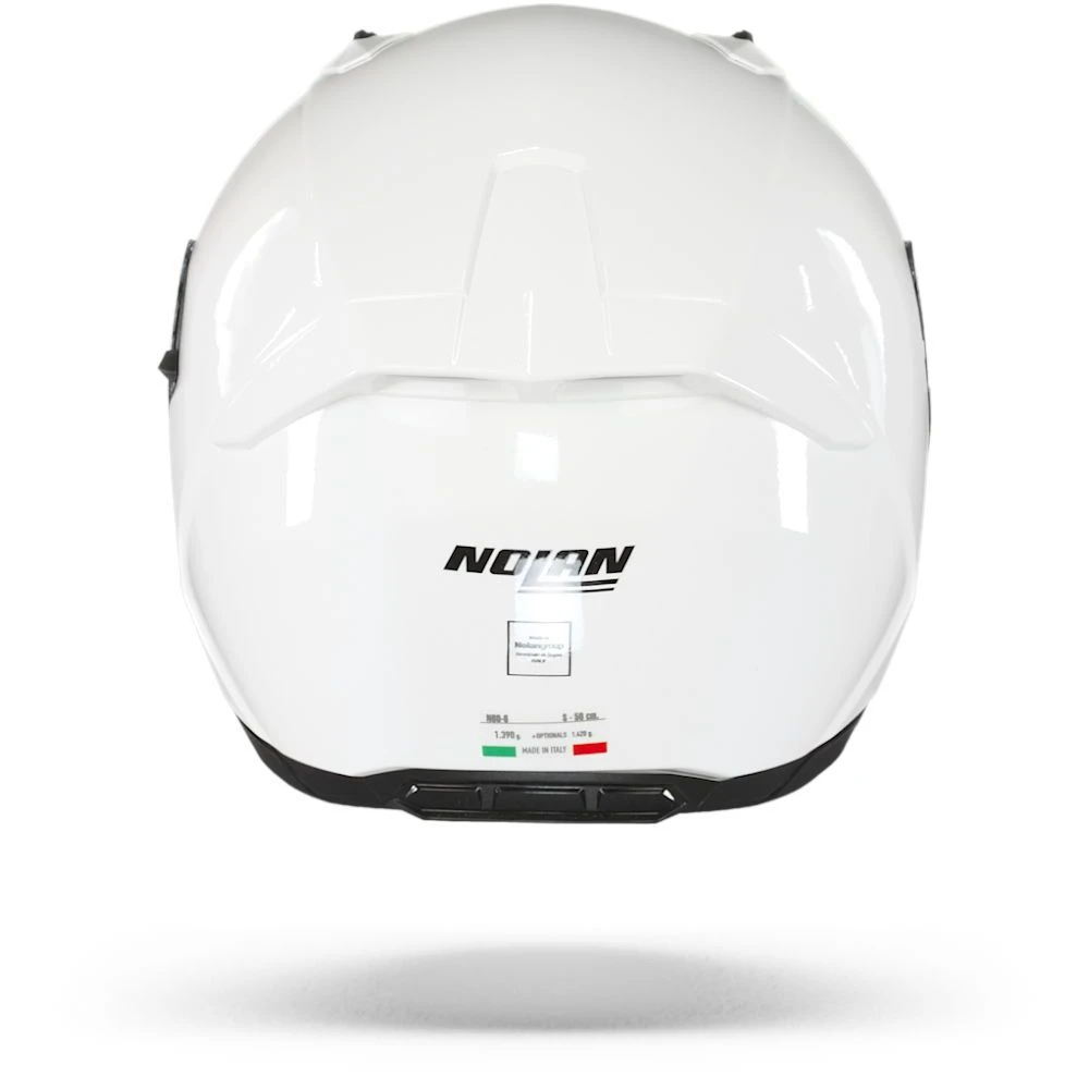 Nolan N60-6 Classic 5 Metal Wit Integraalhelm 4 Nolan N60-6 Classic 5 Metal Wit Integraalhelm - Afbeelding 4