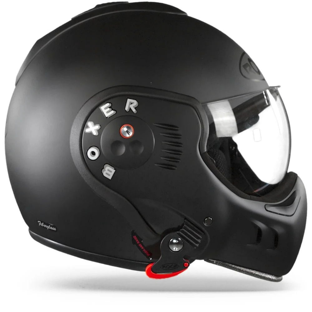 ROOF Boxer V8 Mat Zwart Systeemhelm 1 ROOF Boxer V8 Mat Zwart Systeemhelm