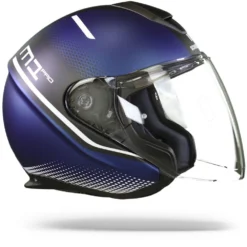 Schuberth M1 Pro Mercury Blauw Wit Jethelm
