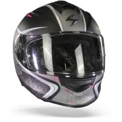 Scorpion EXO-491 Run Mat Zwart Roze Integraalhelm 11 Scorpion EXO-491 Run Mat Zwart Roze Integraalhelm -Scorpion Winkel Scorpion exo 491 run matt black pink.35
