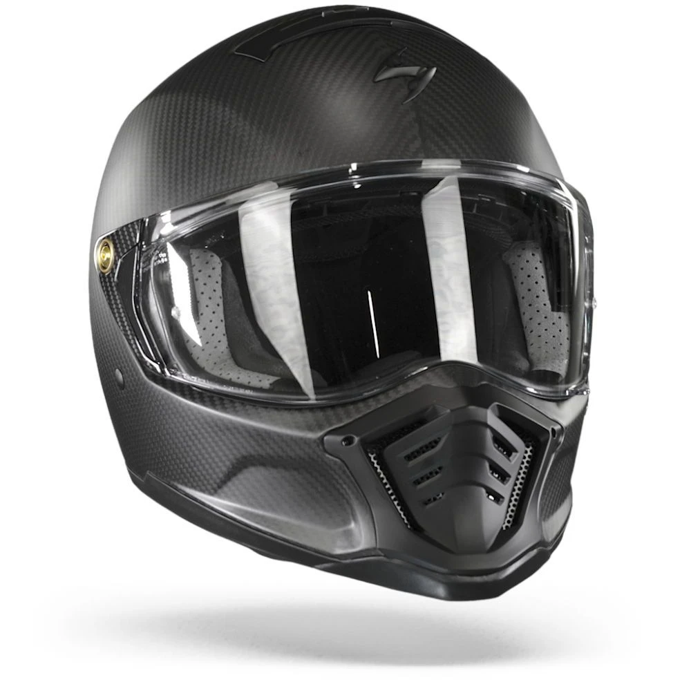 Scorpion EXO-HX1 Carbon Se Mat Zwart Integraalhelm 5 Scorpion EXO-HX1 Carbon Se Mat Zwart Integraalhelm - Afbeelding 5