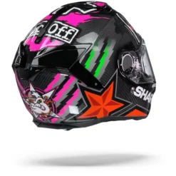 Shark Spartan GT Carbon Roodding Carbon Rood Groen Integraalhelm 8 Shark Spartan GT Carbon Roodding Carbon Rood Groen Integraalhelm -Scorpion Winkel Shark sparten gt carbon redding green red.23