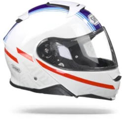 Shoei Neotec II Separator TC-10 Wit Blauw Rood Systeemhelm -Scorpion Winkel Shoeineotec2separatortc 10whitebluered.29
