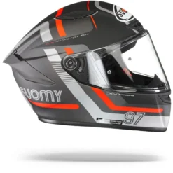 Suomy Track 1 Ninety Seven Zwart Grijs Integraalhelm