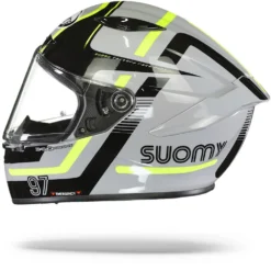 Suomy Track 1 Ninety Seven Grijs Zwart Integraalhelm 10 Suomy Track 1 Ninety Seven Grijs Zwart Integraalhelm -Scorpion Winkel Suomy track 1 ninety seven grey black.11