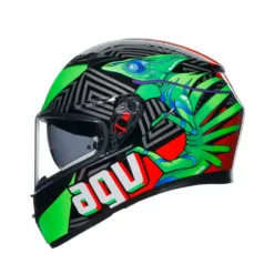 Agv K3 E2206 Mplk Kamaleon Zwart Rood Groen 013 Integraalhelm 13 Agv K3 E2206 Mplk Kamaleon Zwart Rood Groen 013 Integraalhelm -Scorpion Winkel agv k3 e2206 mplk kamaleon black red green 013 5
