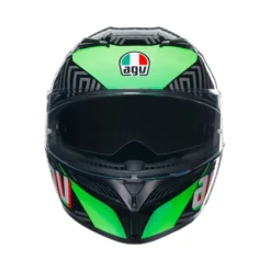 Agv K3 E2206 Mplk Kamaleon Zwart Rood Groen 013 Integraalhelm 9 Agv K3 E2206 Mplk Kamaleon Zwart Rood Groen 013 Integraalhelm -Scorpion Winkel agv k3 e2206 mplk kamaleon black red green 013 6