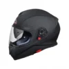 SMK Twister Mat Zwart Integraalhelm