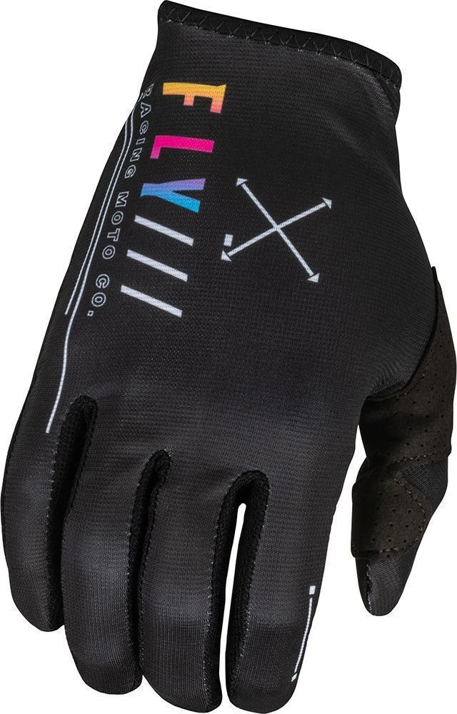 Fly Racing MX Gloves Lite S.E Avenger Black Sunset 1 Fly Racing MX Gloves Lite S.E Avenger Black Sunset