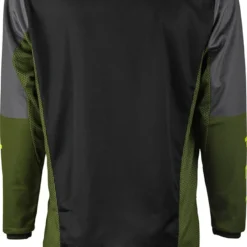 Fly Racing MX Jersey Kinetic Jet Black Olive Hi-Vis
