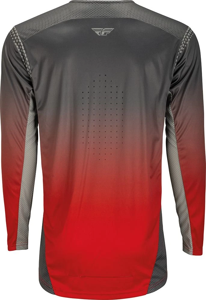 Fly Racing MX Jersey Lite Red Grey 2 Fly Racing MX Jersey Lite Red Grey - Afbeelding 2