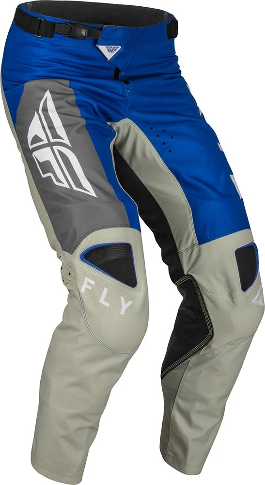 Fly Racing MX Pants Kinetic Jet Blue Grey White 1 Fly Racing MX Pants Kinetic Jet Blue Grey White
