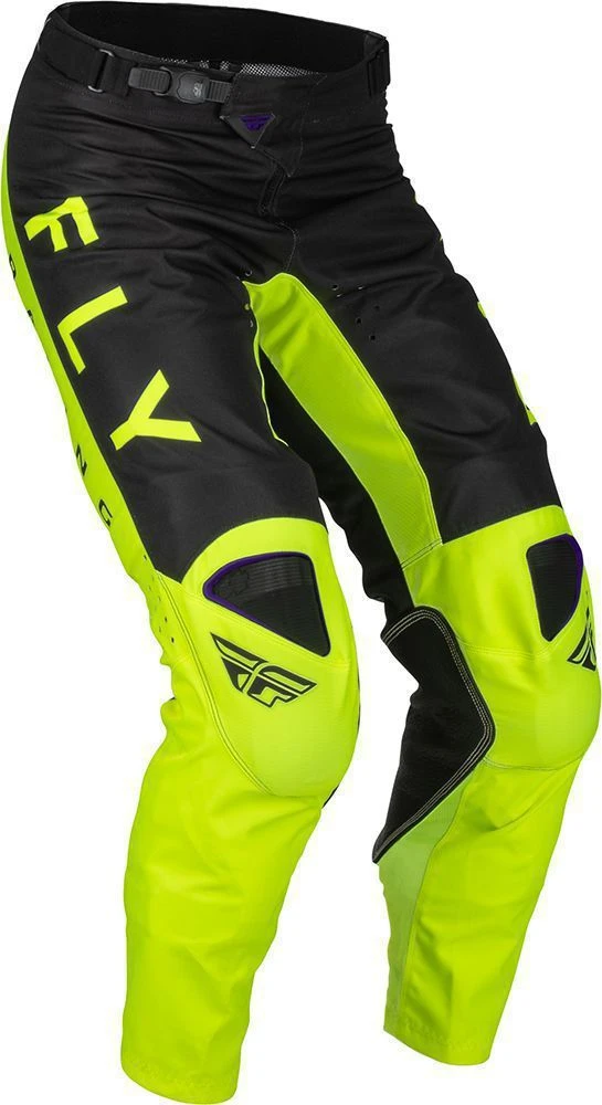 Fly Racing MX Pants Kinetic Kore Hi-Vis Black 1 Fly Racing MX Pants Kinetic Kore Hi-Vis Black