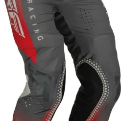 Fly Racing MX Pants Lite Red Grey