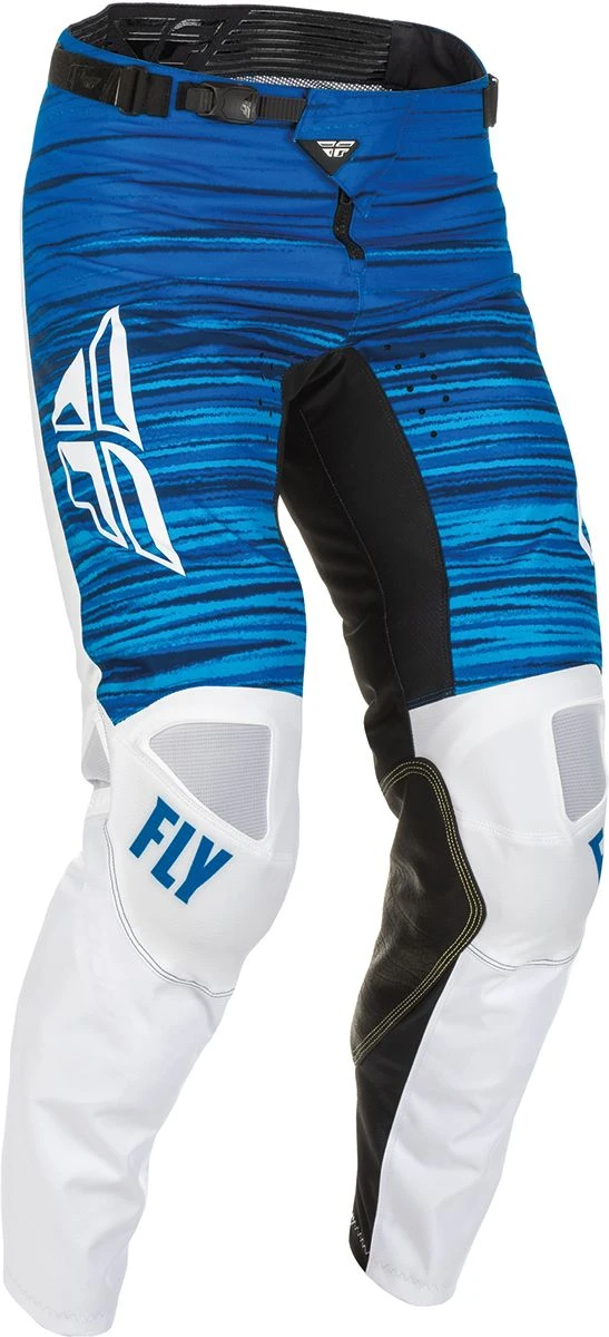 FLY Racing Kinetic Wave Pants White Blue 1 FLY Racing Kinetic Wave Pants White Blue
