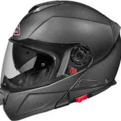 SMK Glide Basic Mat Zwart Systeemhelm