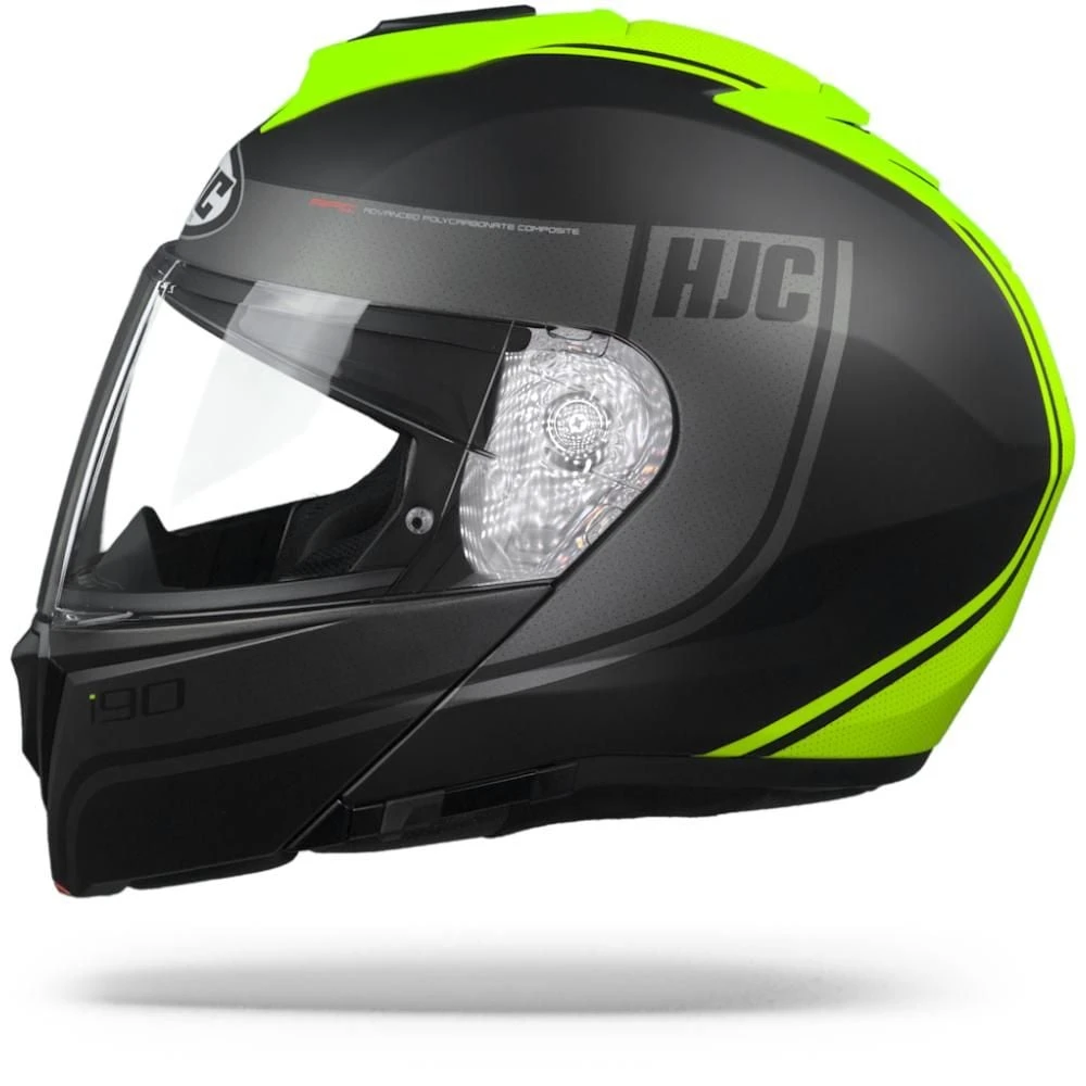 HJC I90 Davan Geel Systeemhelm 1 HJC I90 Davan Geel Systeemhelm