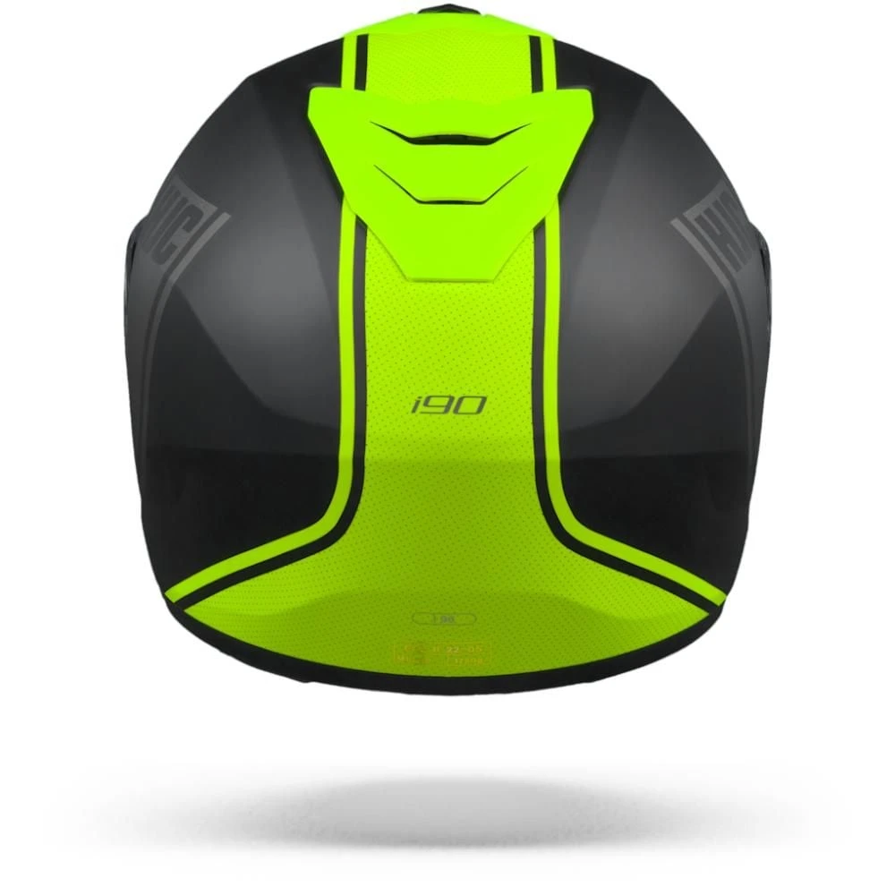 HJC I90 Davan Geel Systeemhelm 5 HJC I90 Davan Geel Systeemhelm - Afbeelding 5