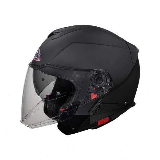 SMK Hybrid Evo Mat Zwart Multihelm 2 SMK Hybrid Evo Mat Zwart Multihelm - Afbeelding 2