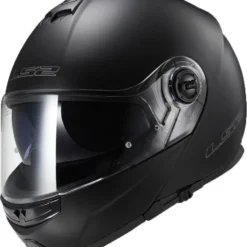 LS2 FF325 Strobe Mat Zwart Systeemhelm