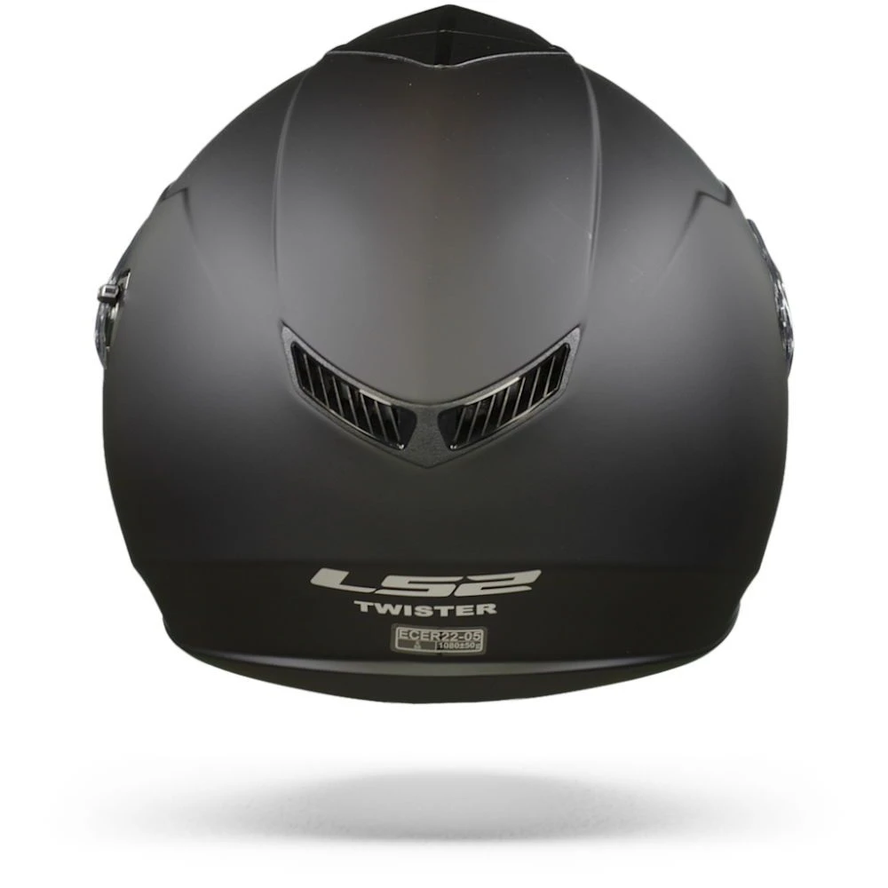 LS2 OF573 Twister II Single Mono Mat Zwart Jethelm 2 LS2 OF573 Twister II Single Mono Mat Zwart Jethelm - Afbeelding 2