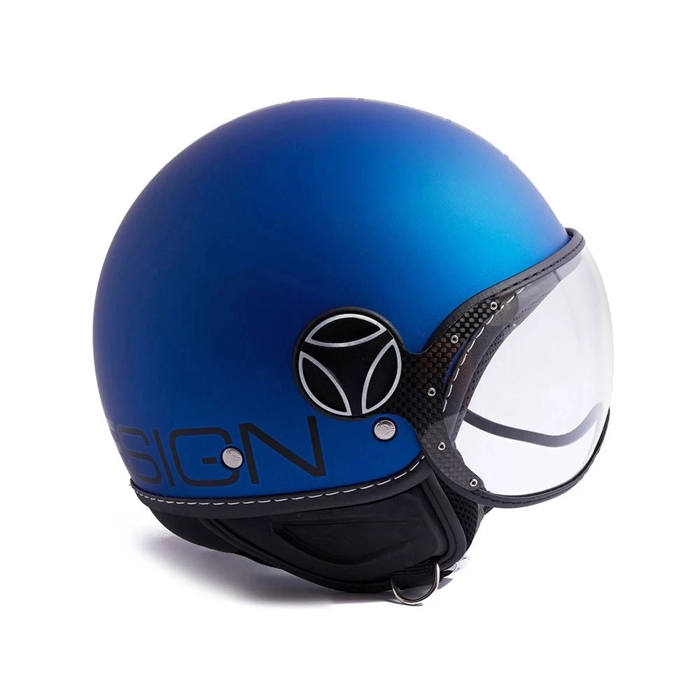 Momodesign Fgtr Classic Momo E2205 Mat Blauw Zwart Jethelm 2 Momodesign Fgtr Classic Momo E2205 Mat Blauw Zwart Jethelm - Afbeelding 2