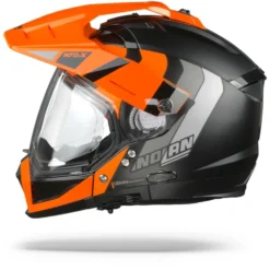Nolan N70-2 X Decurio 31 Flat Zwart Oranje Wit Antraciet Multihelm -Scorpion Winkel n70 2 x decurio n com flat black 31.10 1