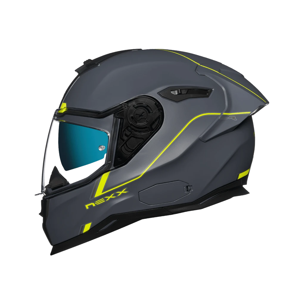 Nexx Sx.100R Frenetic Neon Grijs Matt Integraalhelm 1 Nexx Sx.100R Frenetic Neon Grijs Matt Integraalhelm