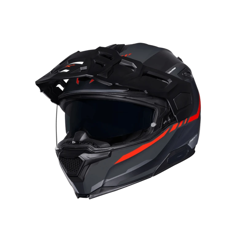 Nexx X.Vilijord Continental Grijs Rood Matt Systeemhelm 3 Nexx X.Vilijord Continental Grijs Rood Matt Systeemhelm - Afbeelding 3