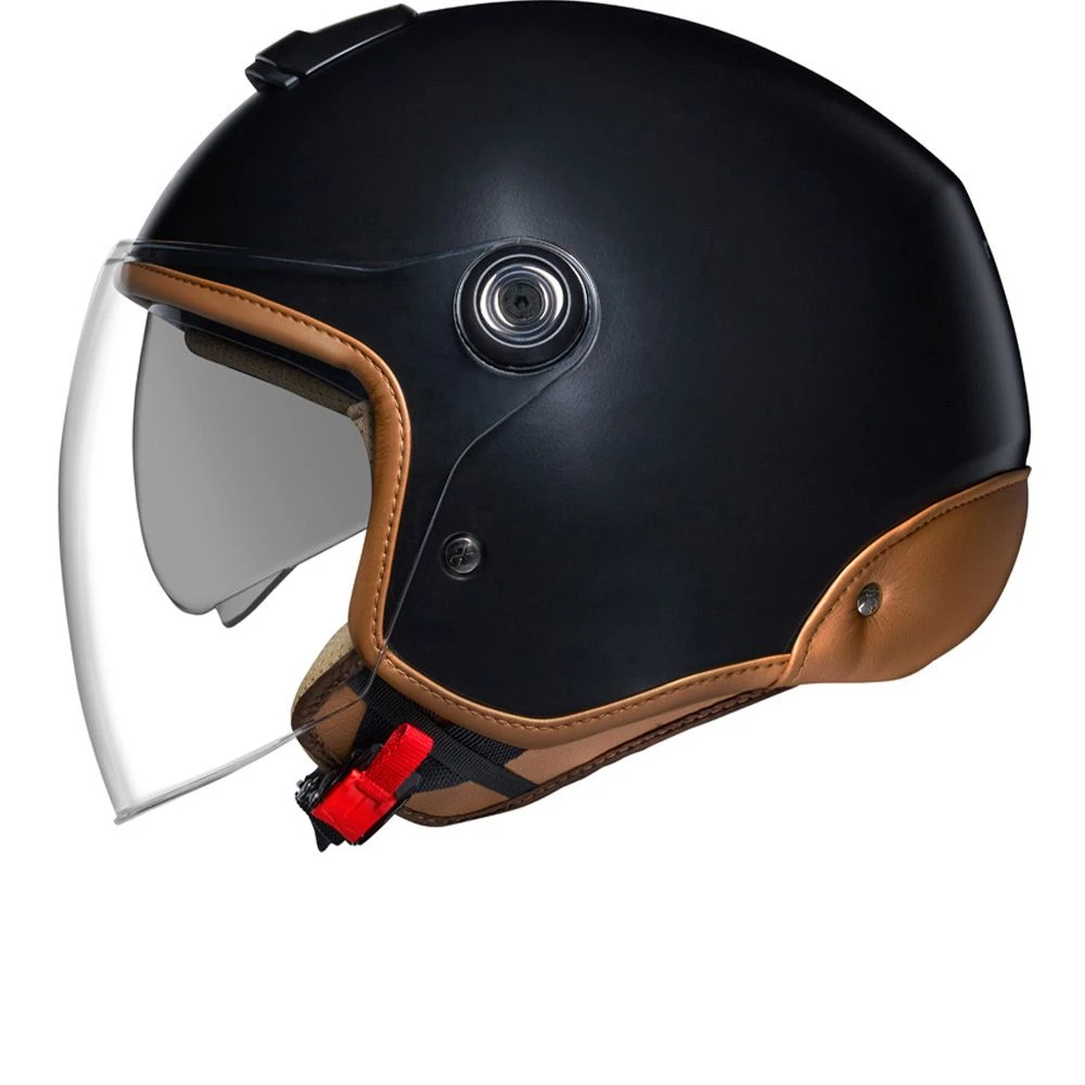 Nexx Y.10 Sunny Zwart Mat Camel Jet Helm 2 Nexx Y.10 Sunny Zwart Mat Camel Jet Helm - Afbeelding 2