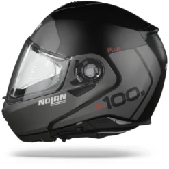 Nolan N100-5 Plus Distinctive 21 Flat Zwart Systeemhelm -Scorpion Winkel nolan n100 5 plus distinctive 21 flat black.10 1